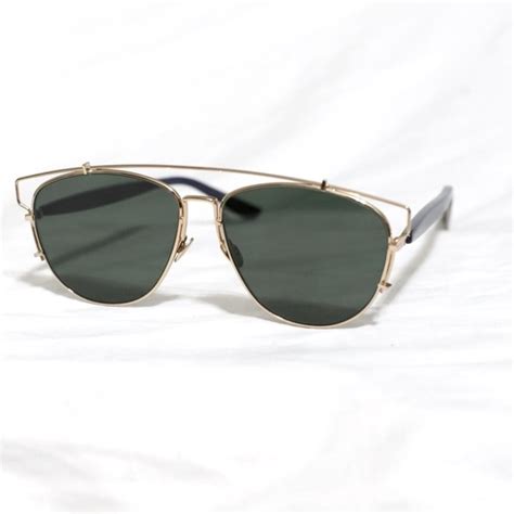 dior technologic sunglasses gold blue|dior sunglasses authentic.